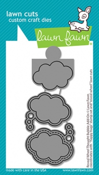 Reveal Wheel Thought Bubbles Add-On, Stanze - Lawn Fawn