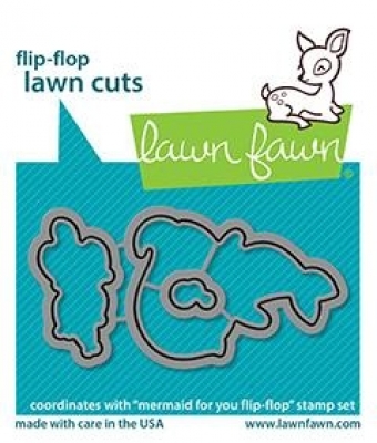 Mermaid for You Flip-Flop, Stanze - Lawn Fawn