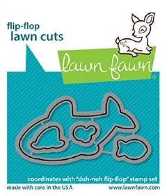 Duh Nuh Flip-Flop, Stanze - Lawn Fawn