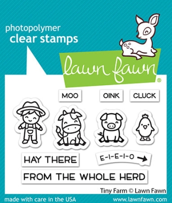 Tiny Farm, Clearstamp - Lawn Fawn