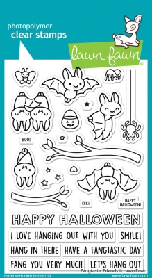 Fangtastic Friends, Clearstamp - Lawn Fawn