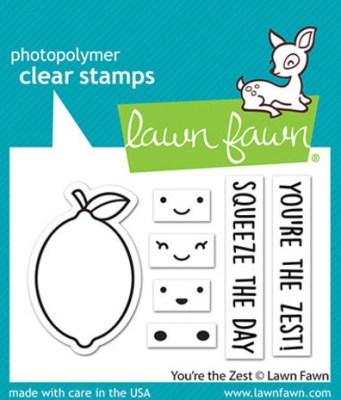 You're the Zest, Clearstamp - Lawn Fawn
