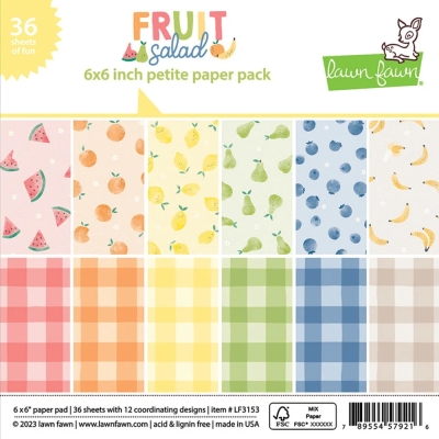 Fruit Salad 6x6 Paperpad - Lawn Fawn