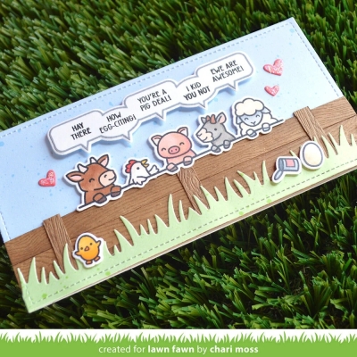 Celebrate More Critters Add-On, Clearstamp - Lawn Fawn