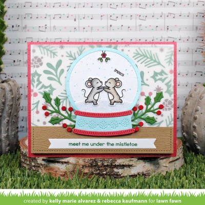 Christmas Before'n Afters, Clearstamp - Lawn Fawn