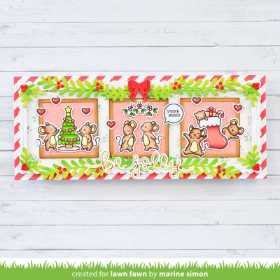 Christmas Before'n Afters, Clearstamp - Lawn Fawn