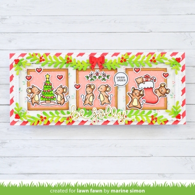 Christmas Before'n Afters, Clearstamp - Lawn Fawn