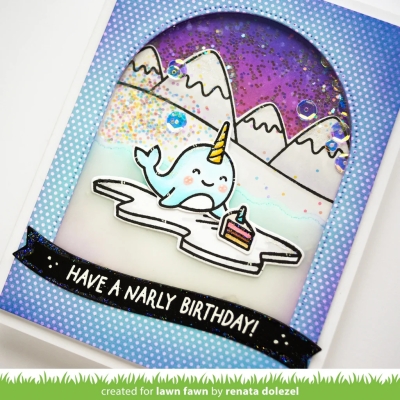 You're So Narly, Clearstamp - Lawn Fawn