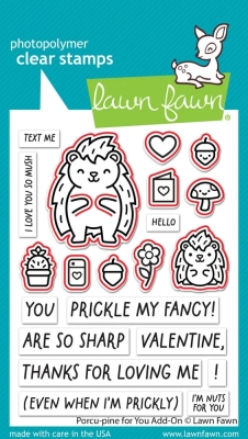 Porcu-pine for You Add-On, Stanze - Lawn Fawn