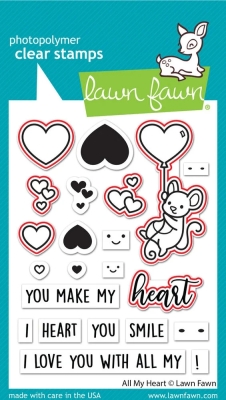 All My Heart, Stanze - Lawn Fawn