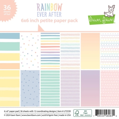 Rainbow Ever After 6x6 Paperpad - Lawn Fawn