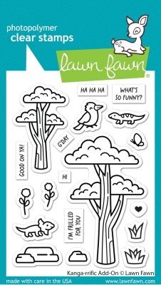 Kanga-rrific Add-On, Clearstamp - Lawn Fawn