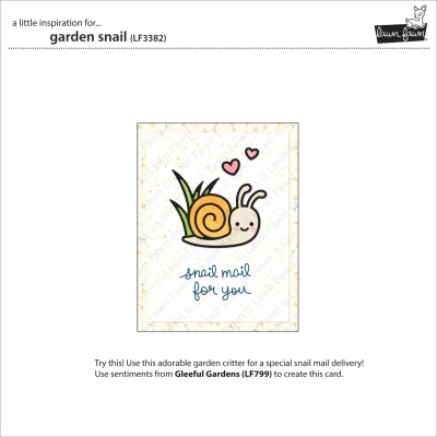 Garden Snail, Stanze - Lawn Fawn