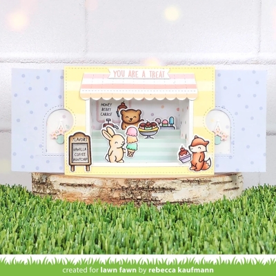 Ta-da! Diorama! Shop Add-On, Stanze - Lawn Fawn