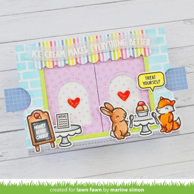 Ta-da! Diorama! Shop Add-On, Stanze - Lawn Fawn
