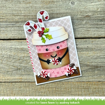 Cute Candy Canes, Stanze - Lawn Fawn