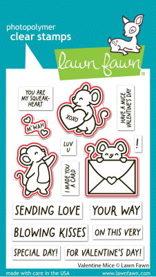 Preview: Valentine Mice, Stanze - Lawn Fawn