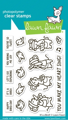 It's A Bird, Clearstamp - Lawn Fawn