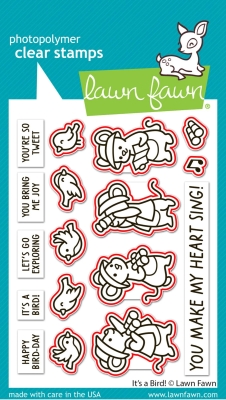 It's A Bird, Stanze - Lawn Fawn