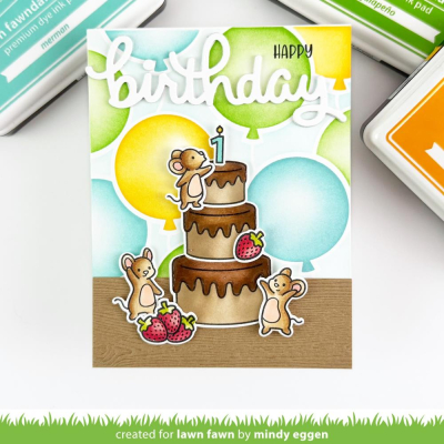 Cake it Easy, Clearstamp - Lawn Fawn