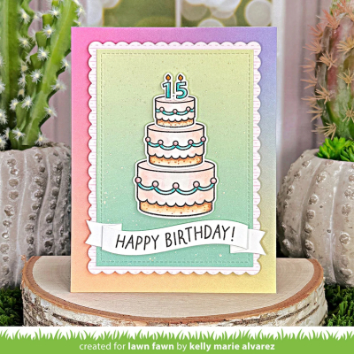 Cake it Easy, Clearstamp - Lawn Fawn
