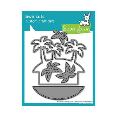 Platform Pop-Up PalmTree Inserts, Stanze - Lawn Fawn