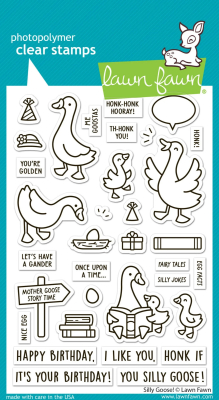 Silly Goose!, Clearstamp - Lawn Fawn