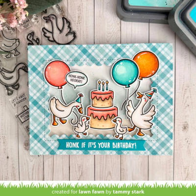 Silly Goose!, Clearstamp - Lawn Fawn