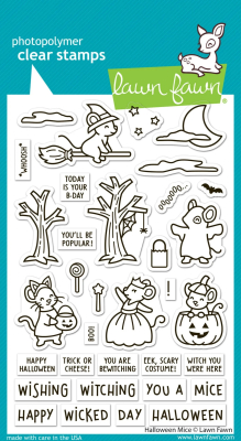 Halloween Mice, Clearstamp - Lawn Fawn