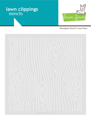 Woodgrain, Schablone - Lawn Fawn