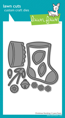 Christmas Stocking, Stanze - Lawn Fawn