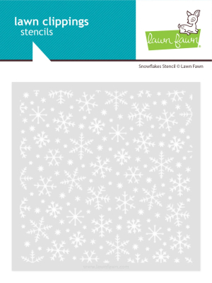 Snowflakes, Schablone - Lawn Fawn