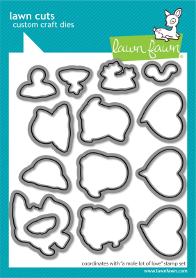 A Mole Lot of Love, Stanze - Lawn Fawn