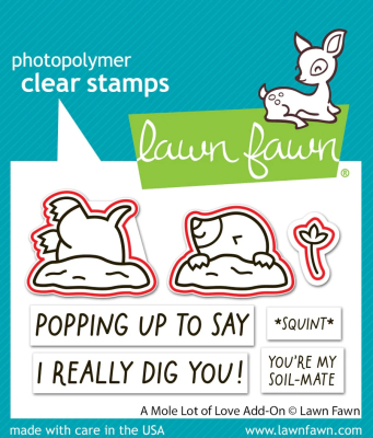 Preview: A Mole Lot of Love Add-On, Stanze - Lawn Fawn