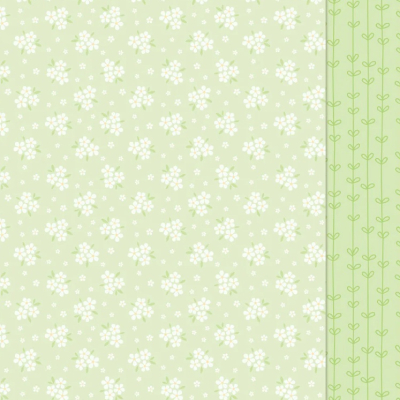 Blissful Blossoms - Zinnia, 12x12 Designpapier - Lawn Fawn