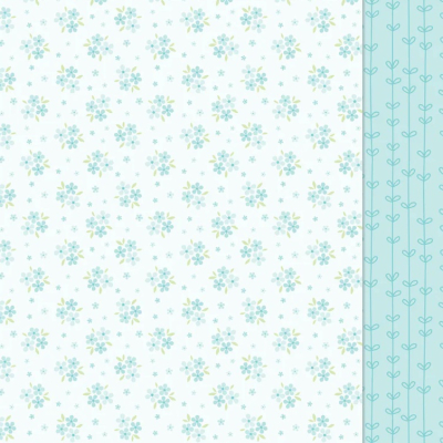 Blissful Blossoms - Amaryllis, 12x12 Designpapier - Lawn Fawn