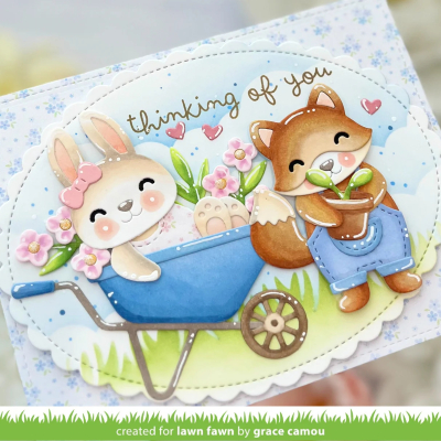 Build-A-Wheelbarrow, Stanze – Lawn Fawn