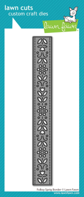 Folksy Sprig Border, Stanze – Lawn Fawn