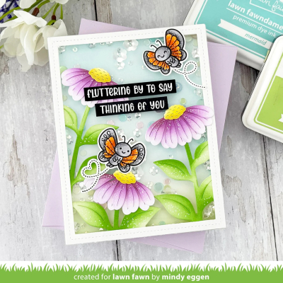 Preview: Big Blossom Backdrop Portrait, Stanze – Lawn Fawn