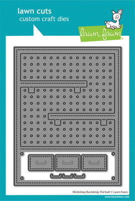 Workshop Backdrop: Portrait, Stanze - Lawn Fawn