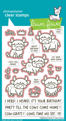 Highland Cows!, Stanze - Lawn Fawn