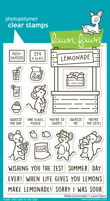 Make Lemonade!, Clearstamp - Lawn Fawn