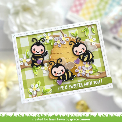 Build-A-Bee, Stanze - Lawn Fawn