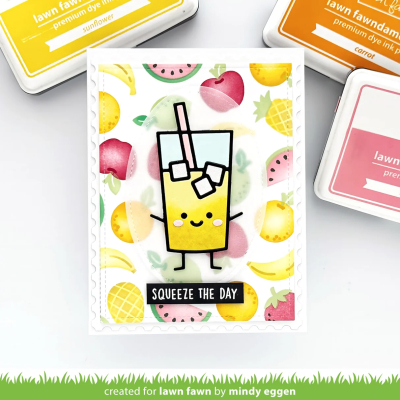 Fruit Salad, Schablone - Lawn Fawn