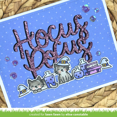 Preview: Hocus Purr-cus!, Clearstamp - Lawn Fawn