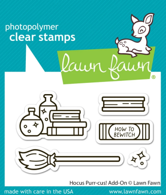 Hocus Purr-cus! Add-On, Clearstamp - Lawn Fawn