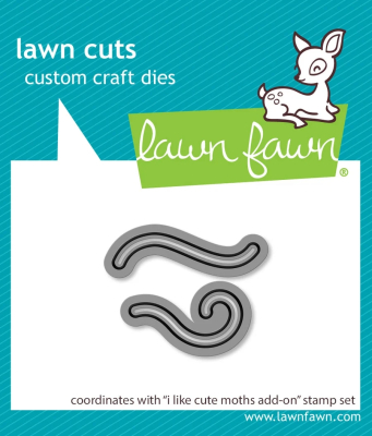 I Like Cute Moths Add-On, Stanze - Lawn Fawn