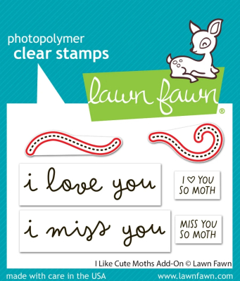Preview: I Like Cute Moths Add-On, Stanze - Lawn Fawn