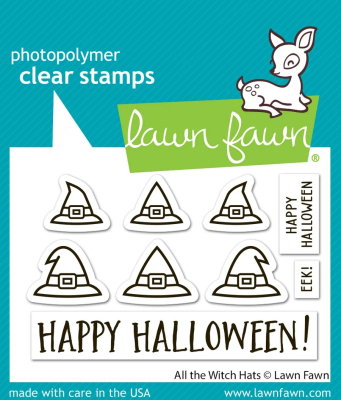 All the Witch Hats, Clearstamp - Lawn Fawn