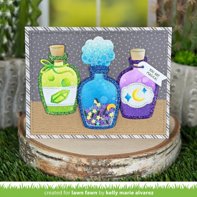 Build-A-Potion Bottle, Stanze - Lawn Fawn
